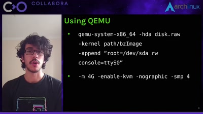 Bootstraping a minimal image for kernel development