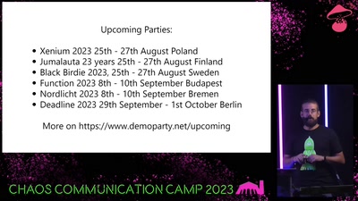 Demoparty Preisverleihung