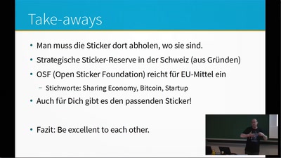 Ein Leben ohne Sticker ist möglich aber sinnlos