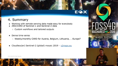 EOxCloudless: Level-3 Analysis Ready Satellite Data