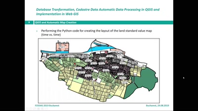 Database Transformation, Cadastre Automatic Data Processing in QGIS and Implementation in Web GIS