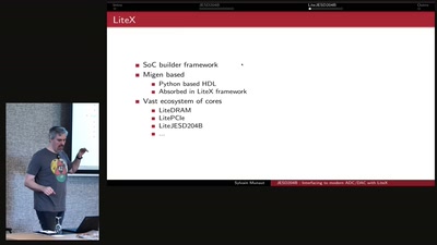 JESD204B : Interfacing to modern ADC/DAC with LiteX