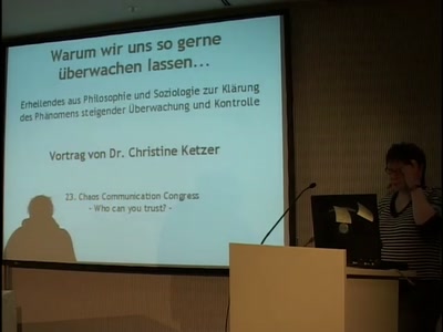 Warum wir uns so gerne überwachen lassen…