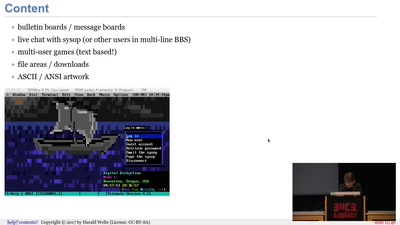 BBSs and early Internet access in the 1990ies