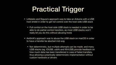 The One Weird Trick SecureROM Hates