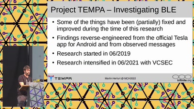 Project TEMPA - Demystifying Tesla&#39;s Bluetooth Passive Entry System