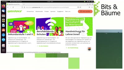 Digitalität und Nachhaltigkeit? Chancen und Herausforderungen für Bildung