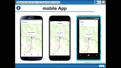 Angular 2 Geo-Apps mit YAGA