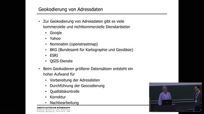 QGIS-Plugins zum Geocoding und zu intermodaler Erreichbarkeitsanalyse mit dem OpenTripPlanner