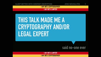 Practical Content Encryption