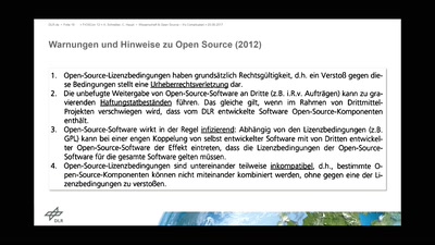 Wissenschaft & Open Source - It's Complicated