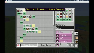 Programmieren in Minecraft
