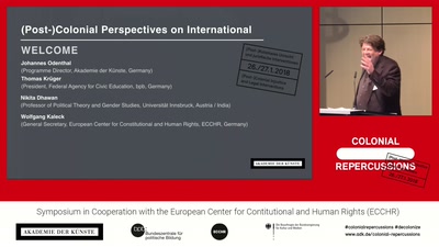 (Post-)colonial perspectives on international law – Welcome