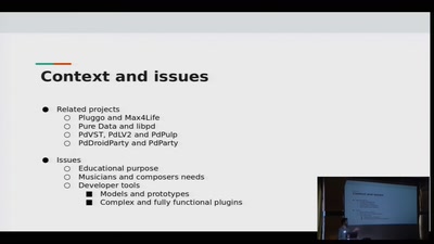 Camomile: Creating audio plugins with Pure Data