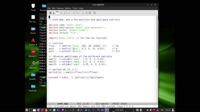 Plugin Programming with Faust
