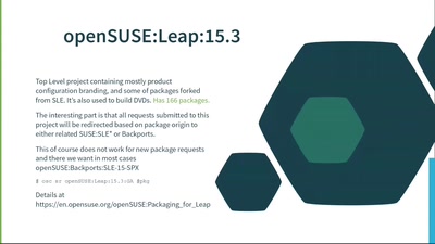 Live: Getting your changes to SUSE Linux Enteprirse and Leap
