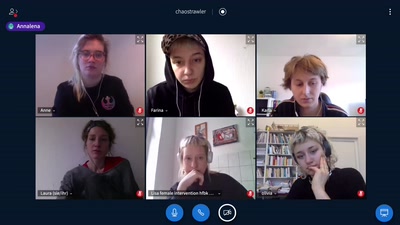 Wir wollen die ganze Bäckerei: Feministische Organisation an der Kunsthochschule - Ein Gespräch mit Cake & Cash Curational Collective und fe*male intervention