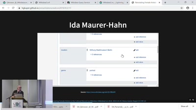 Reinstating Female Artists to the Cultural Record via Wikidata